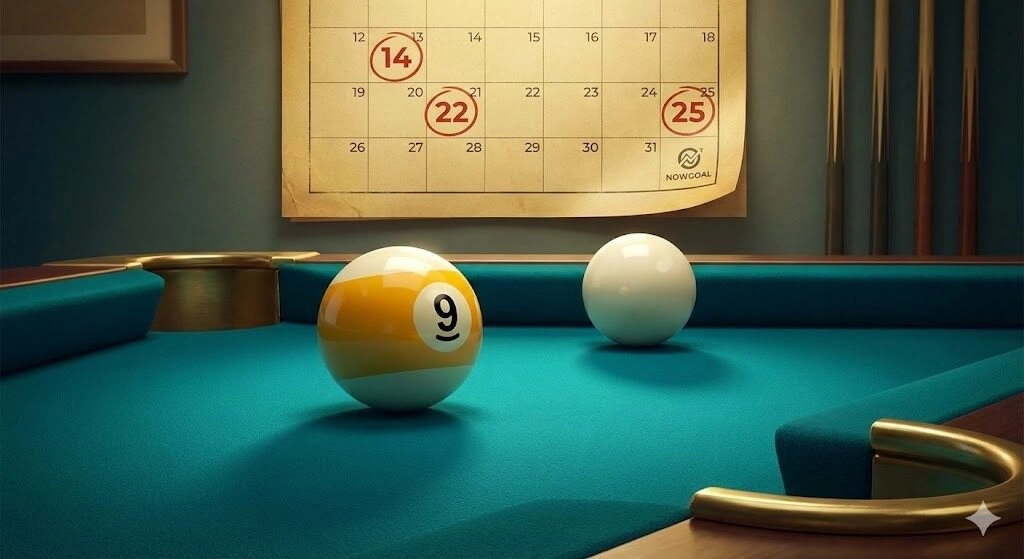 Chi tiết lịch thi đấu giải bida quốc tế năm 2025